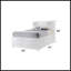 Grand lit avec rangement blanc