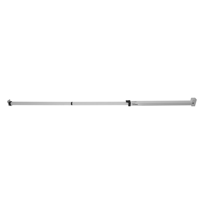 Barre de sécurité pour porte coulissante, Blanc