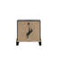 Table de chevet 2 tiroirs Livingston avec prises CA / USB