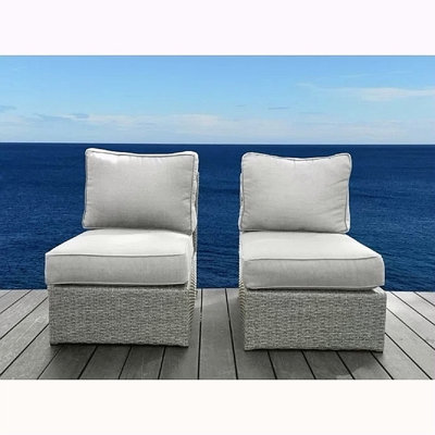 Fully Assembled Patio Chair With Cushions