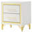 Chesney White 2-Drawer Nightstand Bedside Table