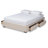 Abbey Hassell Modern and Contemporary Fabric Upholstered 4-Drawer Platform Storage Bed Frame-378947174-378947181