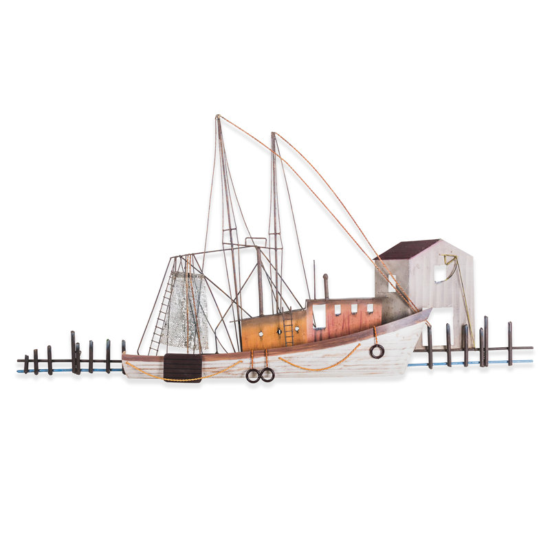 Handmade Coastal Transportation Wall Decor