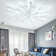 9-Light Ceiling Flush Light