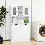 Grande armoire de salle de bain avec 2 tablettes réglables