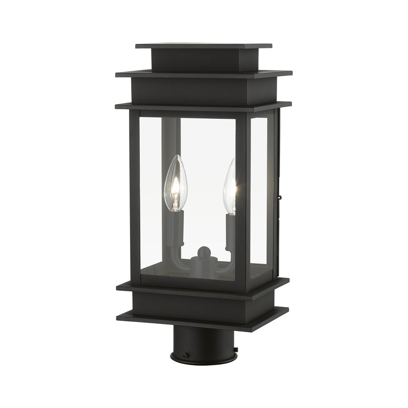 Anaejah Black 2 -Light 16.75" H Hardwired Lantern Head