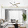 72" 4-Blade DC Motor Ceiling Fan with LED Light and Remote