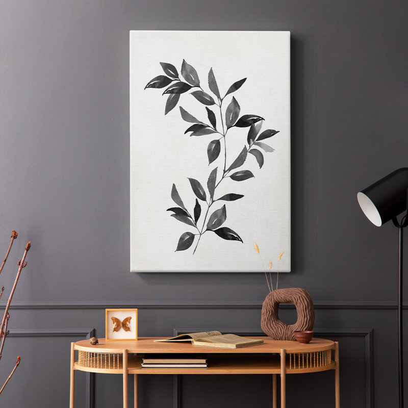 Multi Leaf Montage II -Gallery Wrapped Cavas, 60" H x 40" W