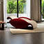 Chaise berçante moderne rembourrée-102385560