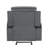Reclining Transitional Microfiber Fabric Chair-1825779408