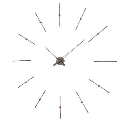 Merlin Metal Wall Clock
