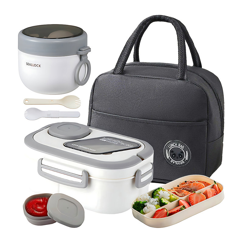 1200ml Food Storage Container, Grey