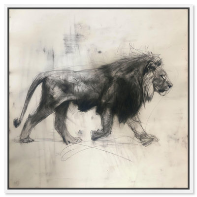 Reproduction d'art sur toile, "prédateur" par Art Remedy