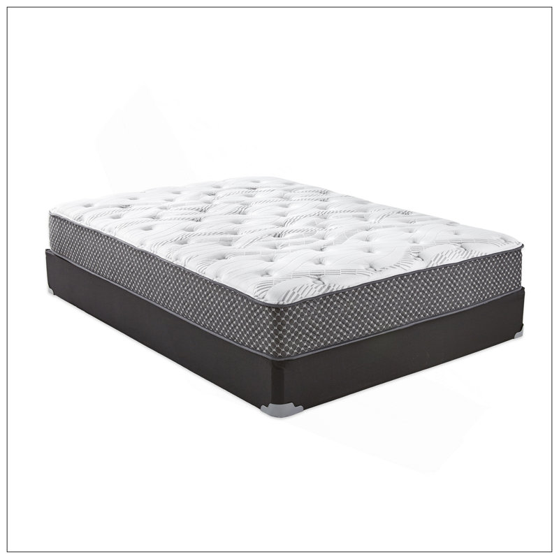 Matelas hybride matelassé 10 po, mi-ferme, Lit double