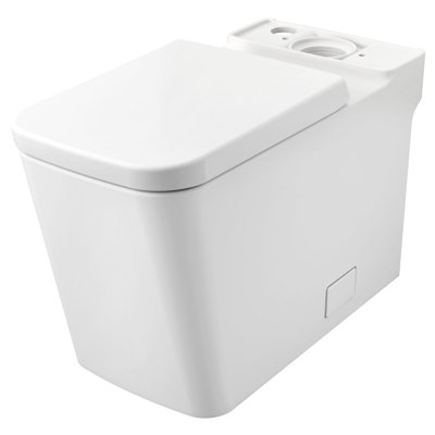 Cuvette de toilette allongée avec siège Eurocube®