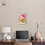«Vibrant Fluids Floral IV Shadowbox», impression d'art abstrait floral par Art Remedy-115128051-115128057