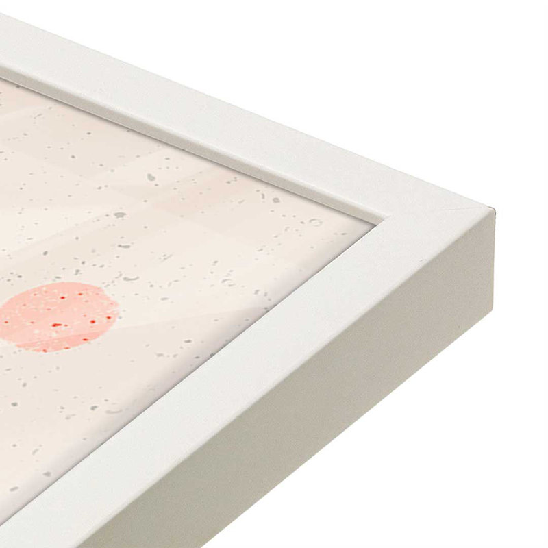 «Warm Wishes I» par Cheryl Warrick, reproduction d'art, H 36 po x l 36 po, Blanc