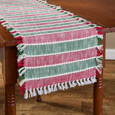 Celebration Stripe Table Runner 13"