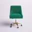 Chaise de travail Westlyn avec velours et double roue-265780396-139358243