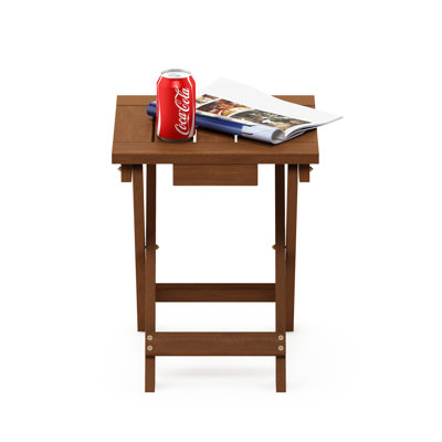 Arlen Square Folding Outdoor Side Table , 13.7'' in. W 14.1'' in. D