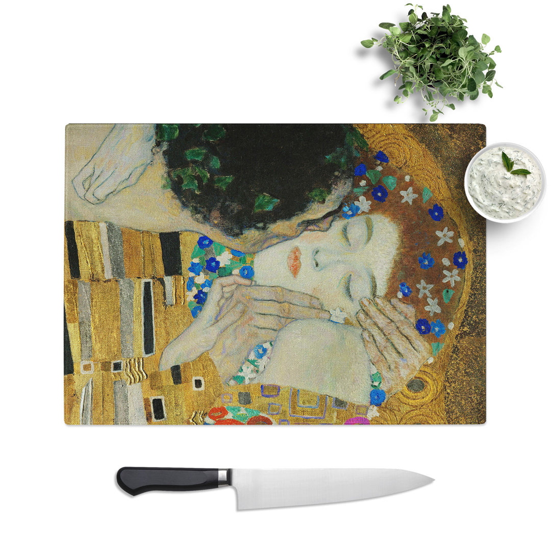 The Kiss Vol.3 by Gustav Klimt Chopping Board