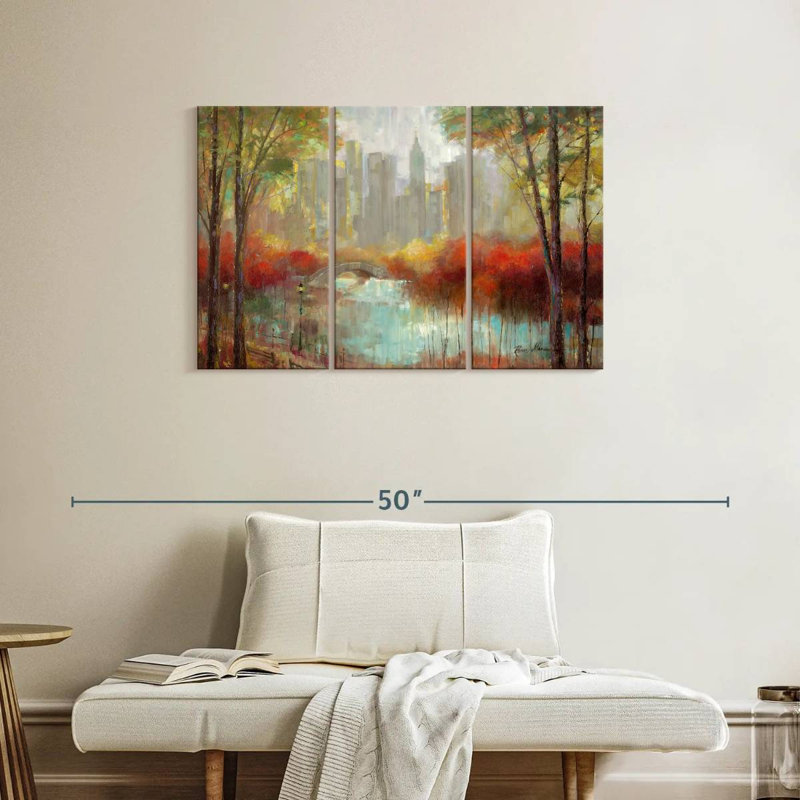  «Autumn View», H 24 po x l 38 po