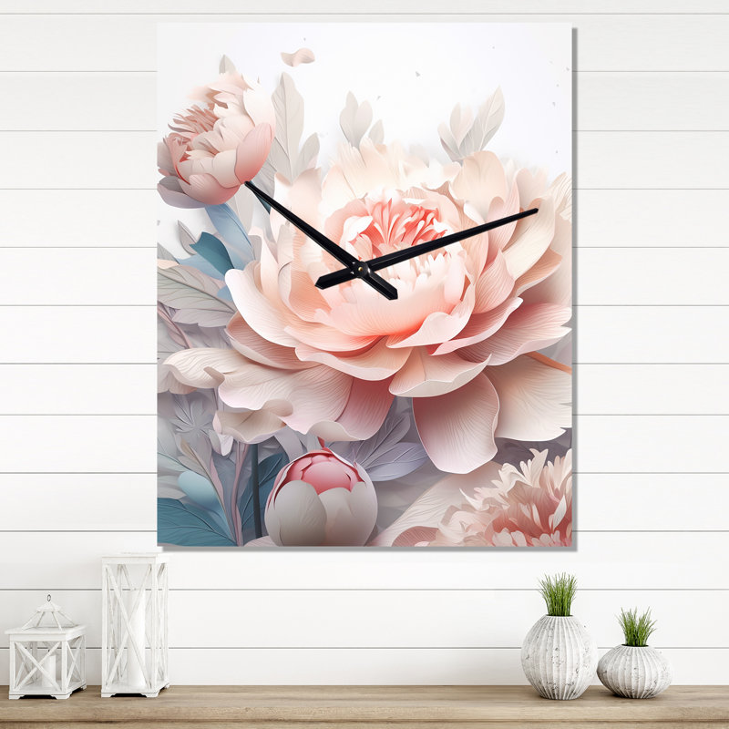 Horloge murale Jakye, H 32 po x l 24 po x P 1 po