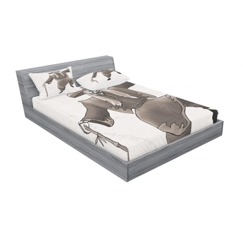 Ensemble de draps istmake oriental, Ensemble de drap pour grand lit avec drap-housse