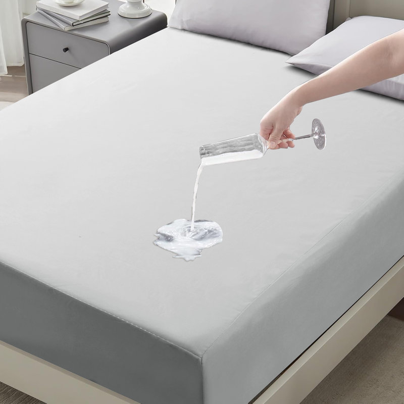 Mattress Protector Case Pack, Kingsize (5'), Silver