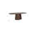 Dining Table Oval Solid Wood Dining Table