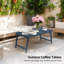 Table d'appoint d'extérieur pliable et rectangulaire-913979799