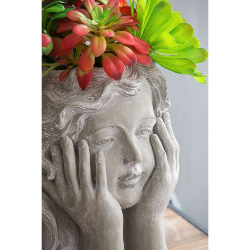 Decater Statue Planter