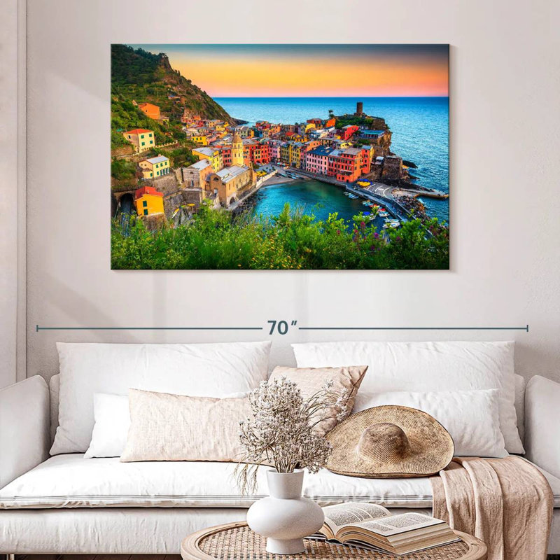 Gillard, Ligurie pittoresque, H 32 po x l 48 po