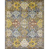 Wool Abstract Area Rug