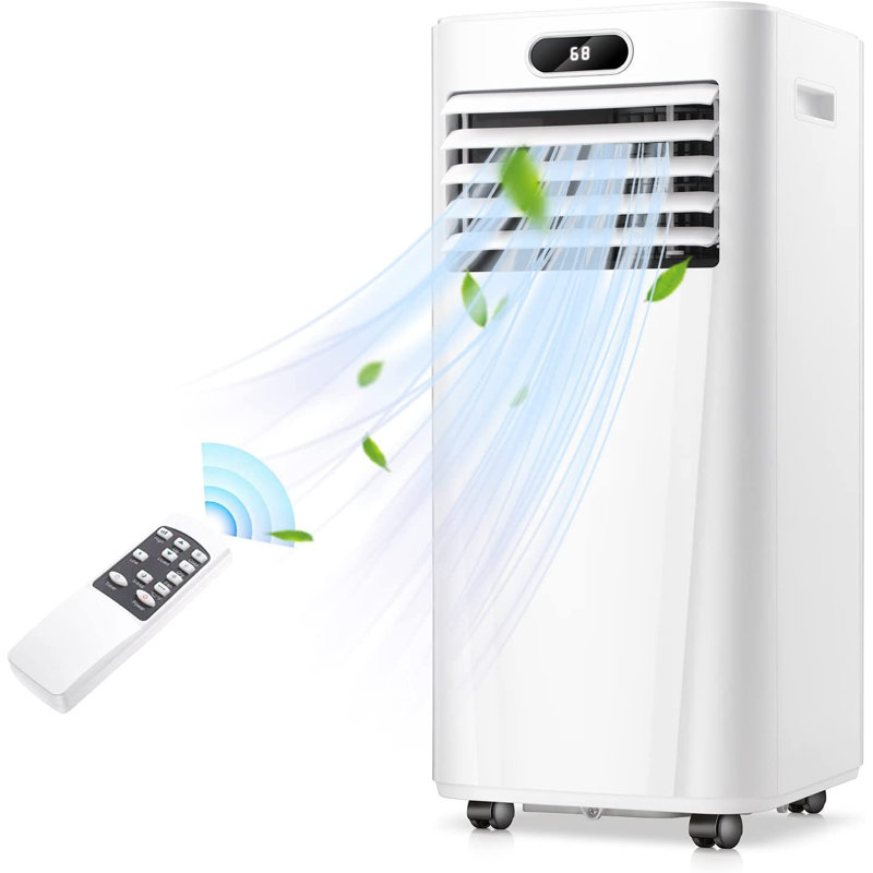 COWSAR 10000 BTU Portable Air Conditioner for 350 Square Feet with Remote Included