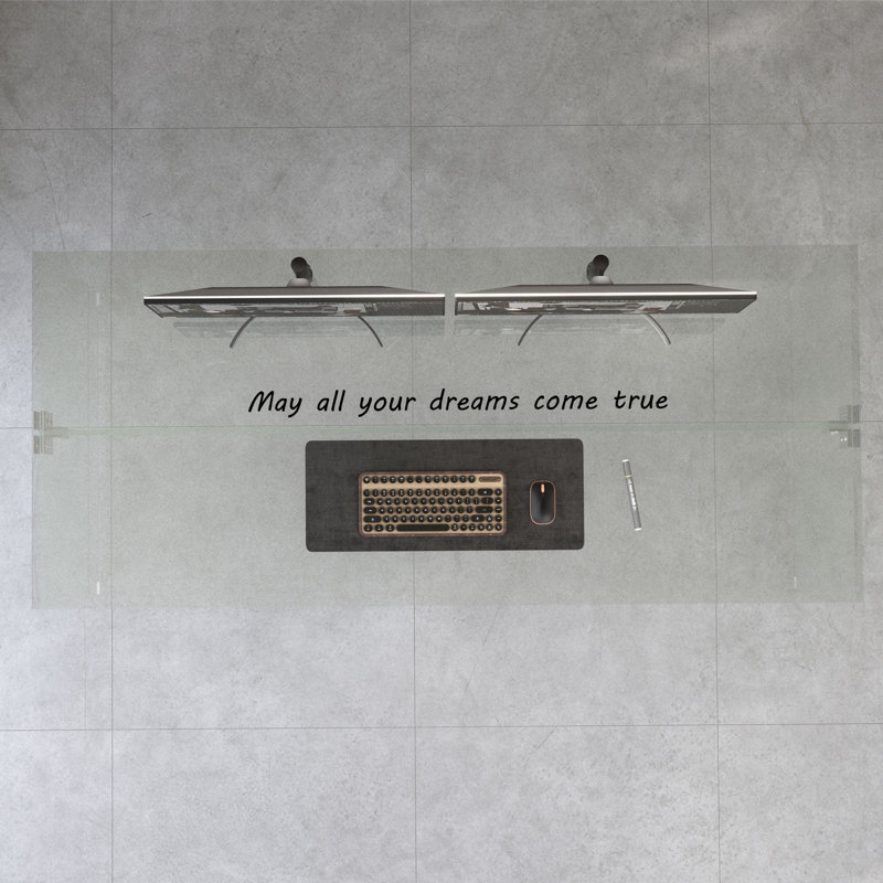 53.14 In. Tempered Glass Table Clear
