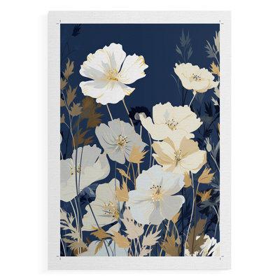 FLORAL Series CCCCLXIV - Impression sur toile seulement - NON CADRE