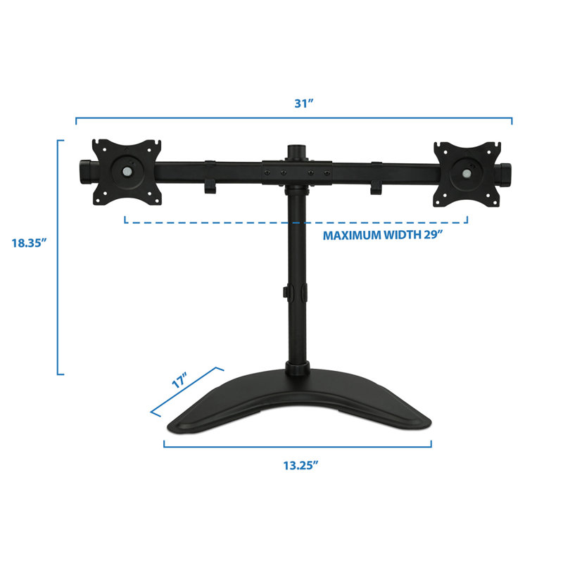 Displays Stand 2 Screen Desk Mount