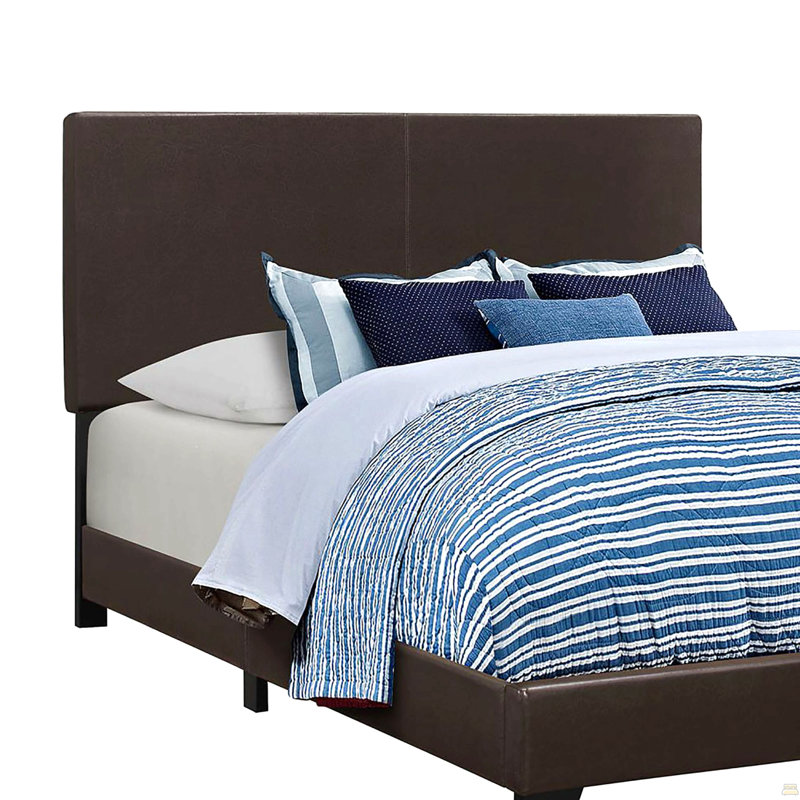 Brown Queen Panel Bed