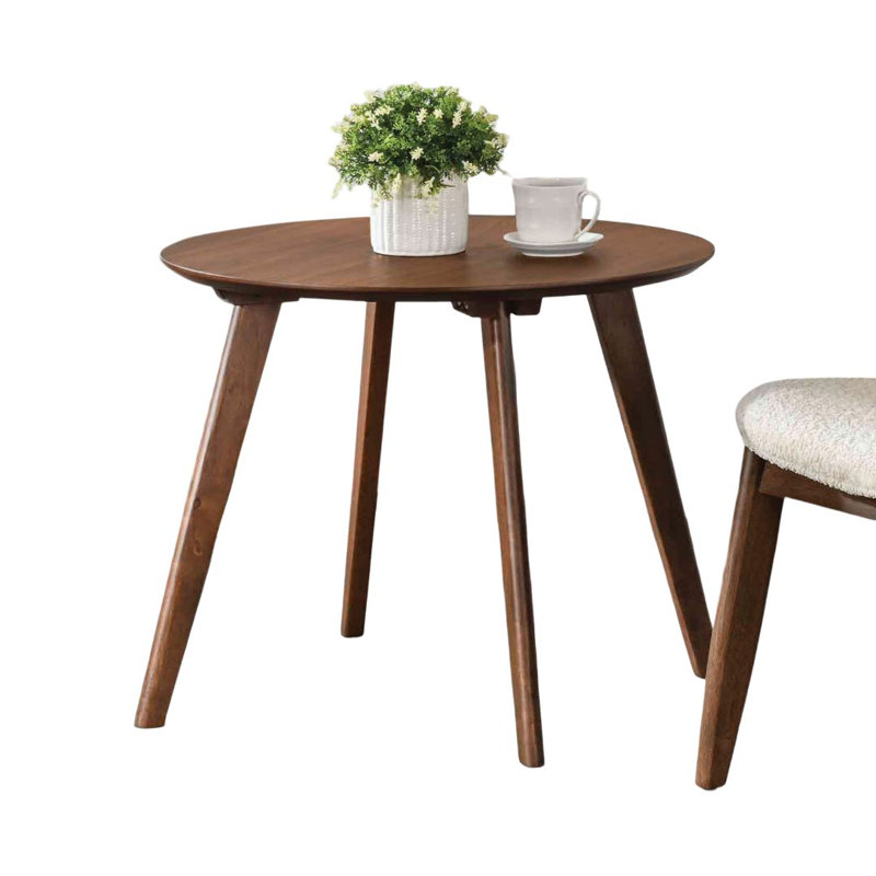 Contemporary Round Mid-Century Side Table