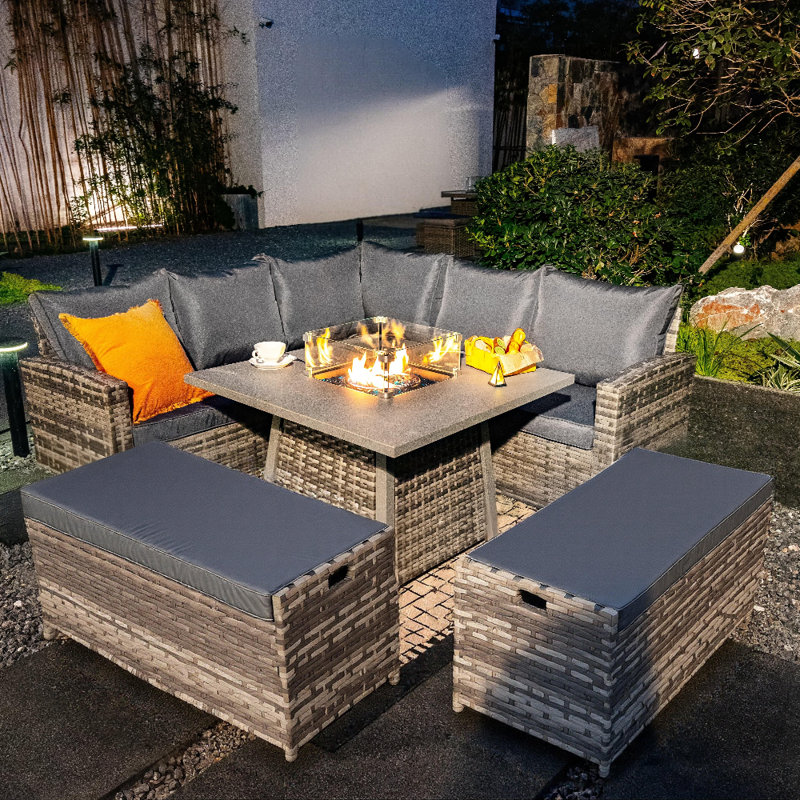 Amblewood Seating Group with Cushions