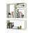  Wall Mount Cube Shelf Set Of 4, Floating Cube Shelves For Space Discovery, Sea Salt-623830390
