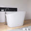 Baignoire de trempage autoportante 51 po. X 29 po. Avec siège-116622578