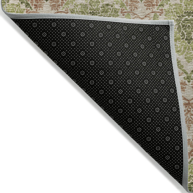Tapis intérieur / extérieur rectangulaire 1 pi 8 po x 2 pi 6 po Cederick, Rectangle 10 pi x 14 pi