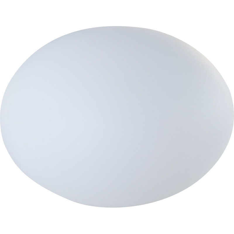 White Polyethylene LED Floating Outdoor Light with Bluetooth