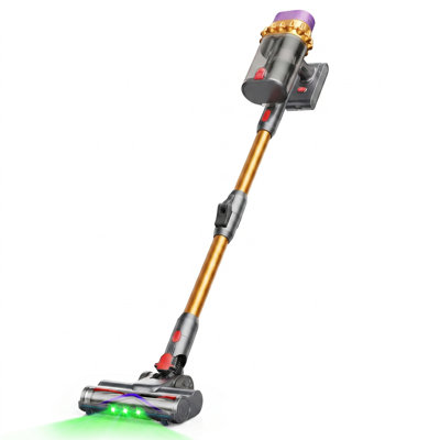 Aspirateur sans fil à réservoir double 68Kpa / 600W / 70Mins et 1,8L avec brosse anti-saleté