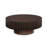 Lorven 32" Solid Wood Round Drum Coffee Table-1907365867