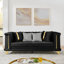2 Piece Velvet Loveseat Living Room Set