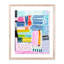 Stacks Of Patterns Print by Melanie Biehle-425654462-425654464
