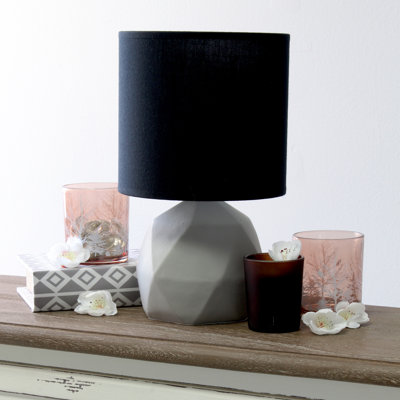 Geometric Concrete Lamp